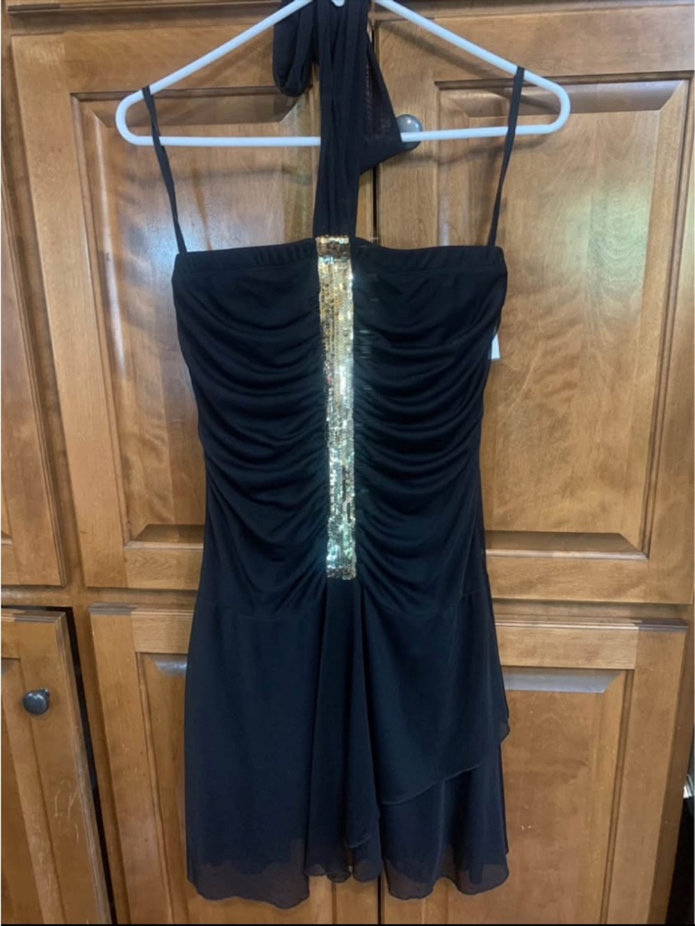 New with tags, juniors size large (would fit around a women’s small) black